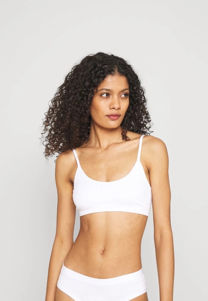 Soutien Gorge Sport ANNA FIELD Anna Field 2pp Seamless Crop Top Blanche Femme | WFS-1017499